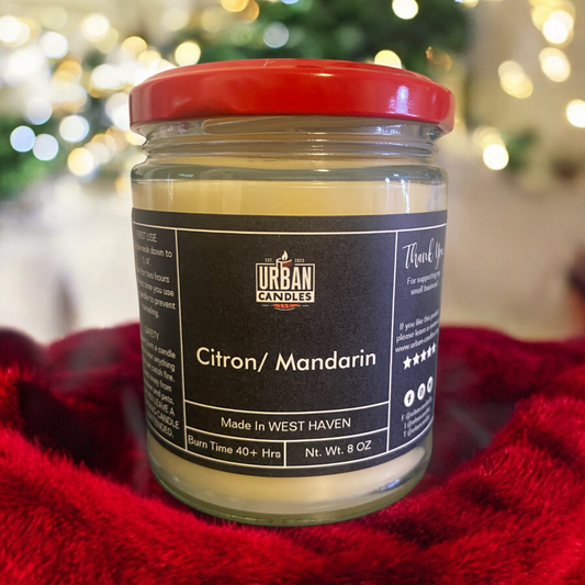 Citron and Mandarin Candle 8 oz