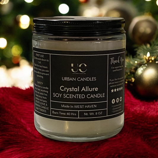 Crystal Allure Scented Candle 8 oz