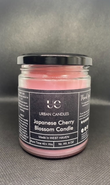 Japanese Cherry Blossom Scented Candle 8 oz