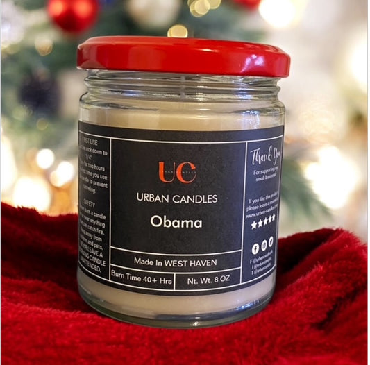 Obama Scented Candle 8 oz