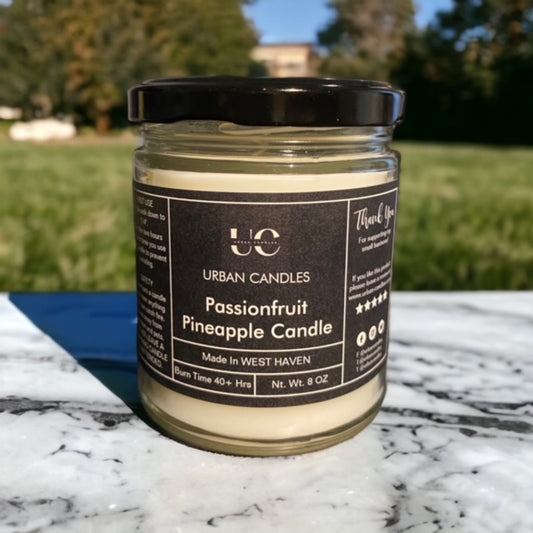 Passionfruit Pineapple Candle Scented 8 oz