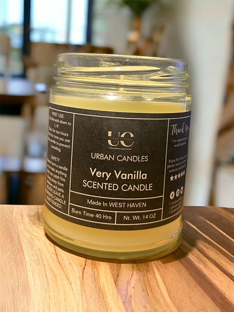 Very Vanilla Scented Candle 8 oz