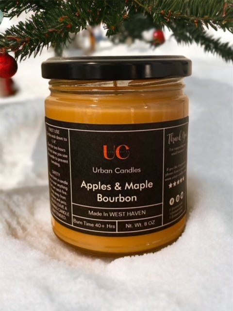 Apples and Maple Bourbon Candle 8 oz